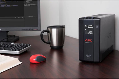 Back-Ups Pro 850VA UPS Battery Backup & Surge Protector, BX850M Backup Battery Power Supply